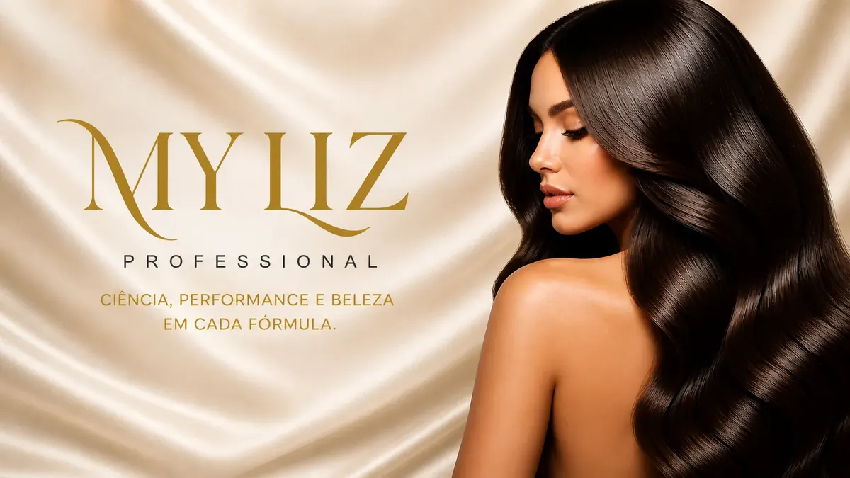 Banner institucional MY LIZ Professional — Ciência, performance e beleza em cada fórmula